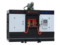 Six-station nine-axis vertical rotary modular machine tool